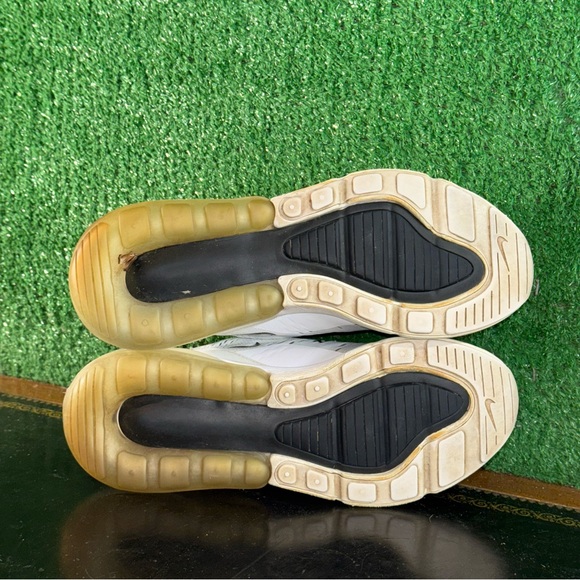 Nike Air Max 270 White Black AH6789-100 Women’s Size 7.5 - Picture 5 of 6